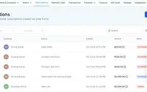 Retry Failed Subscription Payments Manually