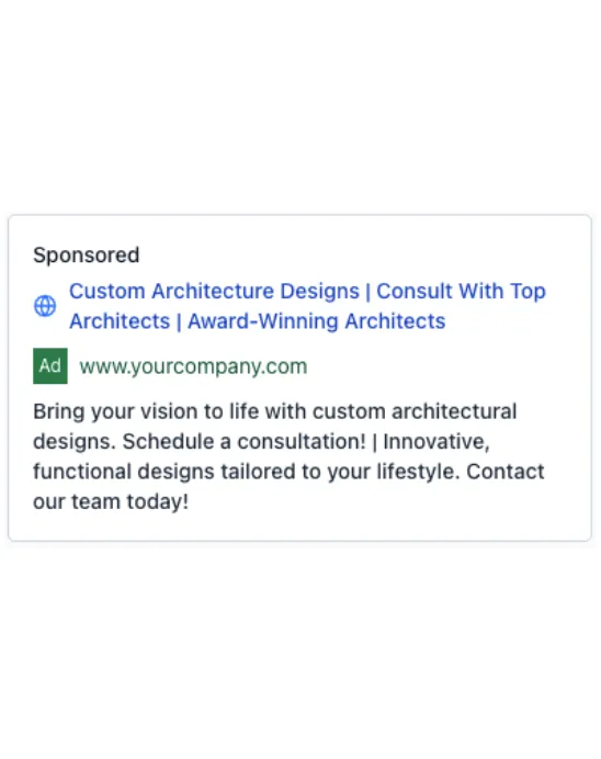 Architecture Studio - Google Ad