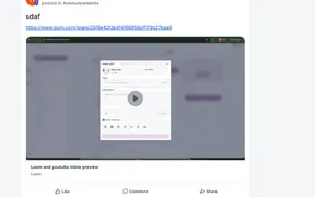Rich Link and Event Previews in Communities
