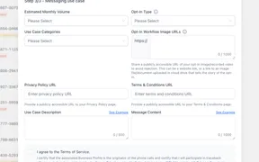 Privacy and Terms URLs Required for Toll-Free Verification