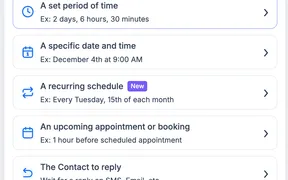 Wait Action Gets Intent-Based Setup and Scheduling