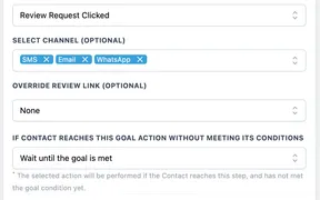 Workflow Goal Events for Invoice Payments and Review Clicks