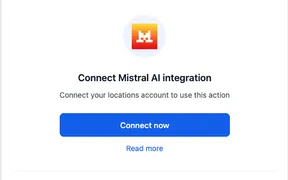 Mistral AI Workflow Actions