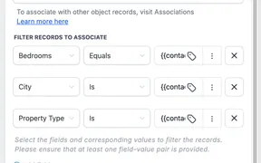 Associate CRM Records Automatically in Workflows
