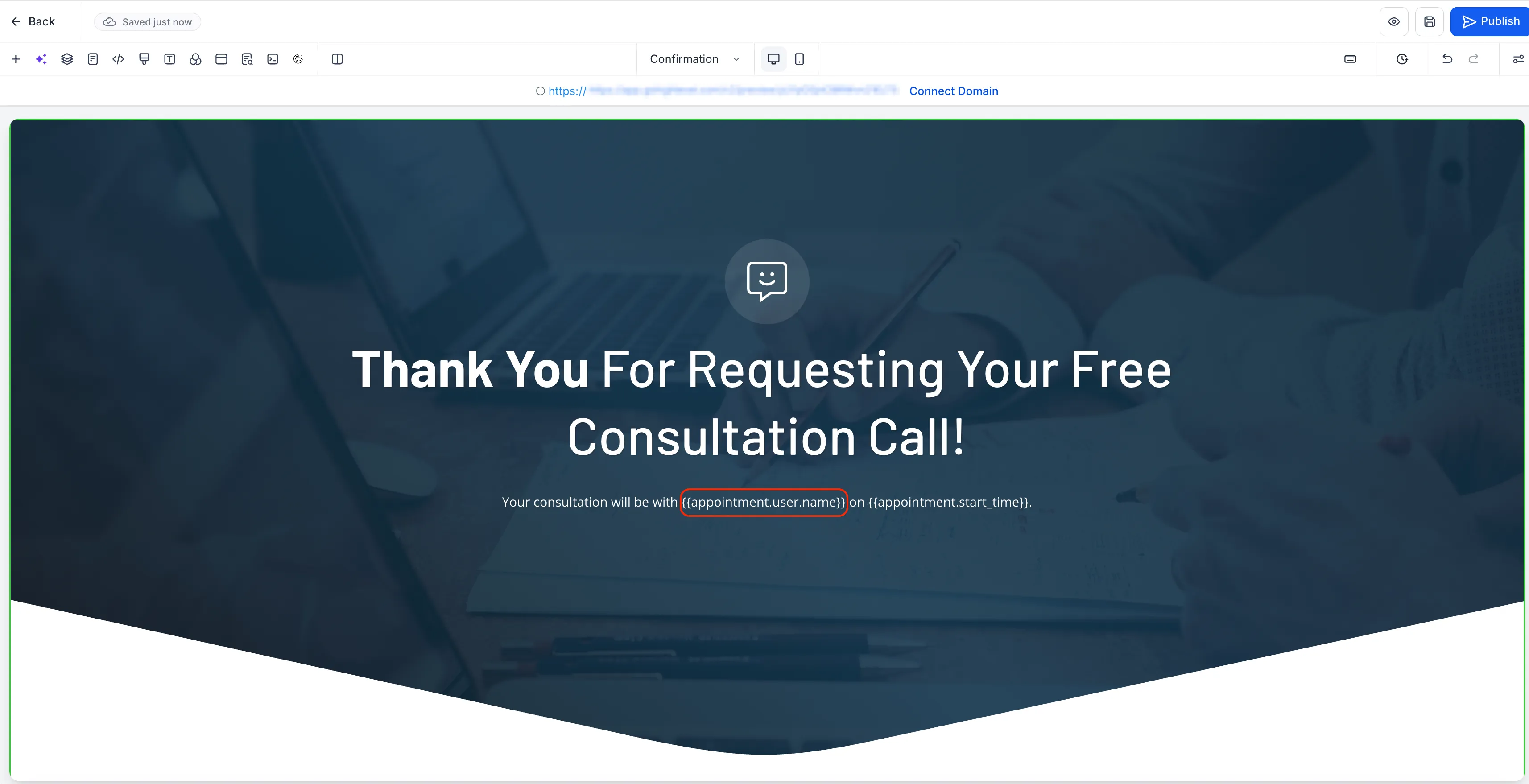 Funnel configuration