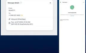 SMBcrm Supports WhatsApp Username Contact Capture