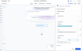 Available Quantity Filters for Ecommerce Workflows