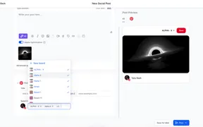 Pinterest Multi-Board Publishing in Social Planner