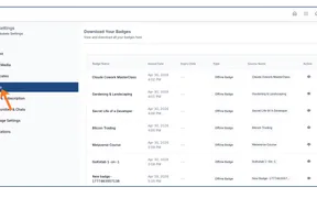 Badges Get a Dedicated Tab in the Client Portal