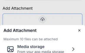 Add Attachments to Invoices and Estimates on Mobile