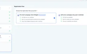 Pre-Built A2P Campaign Registration for Chat Widget Opt-Ins