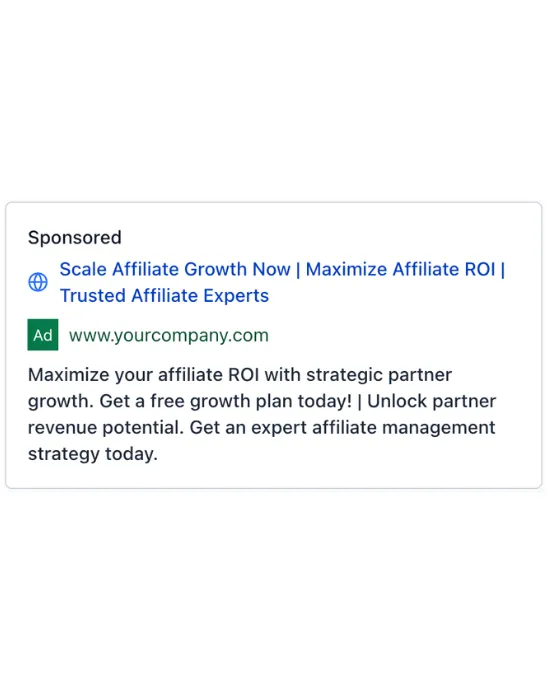 Affiliate Program - Google Ad