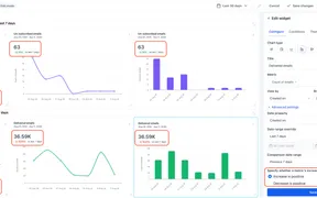 Set Positive Trend Colors for Dashboard Widgets