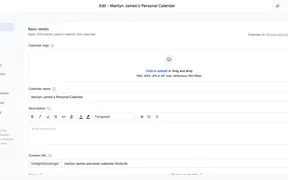 Improved Calendar Settings Experience