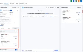 Opportunities Moved to a Dedicated Tab on the Contact Page
