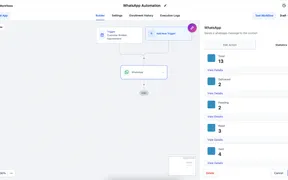 WhatsApp Statistics Added to Workflows