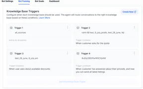 Conversation AI Adds KB Triggers and Instructions