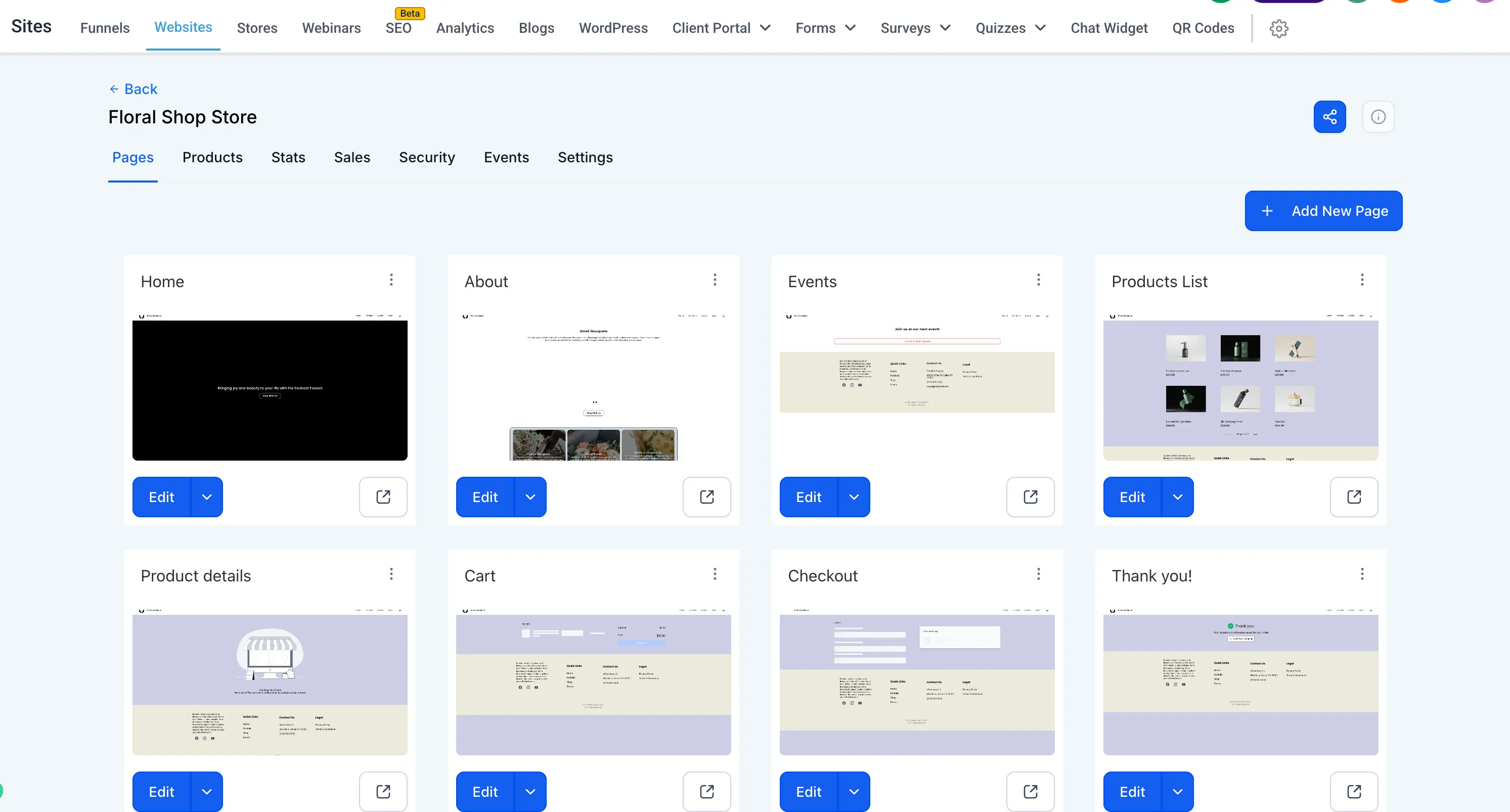 Store deletion confirmation