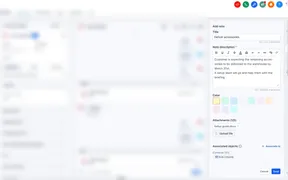 Smarter Notes on the Contacts Page