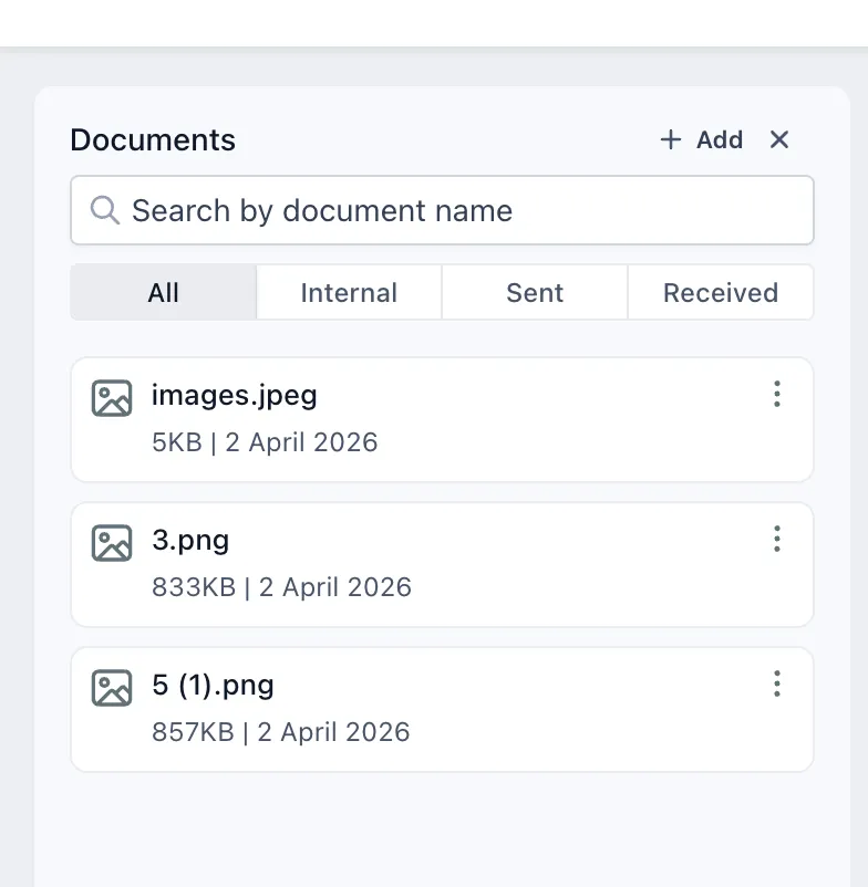 Contact merge update