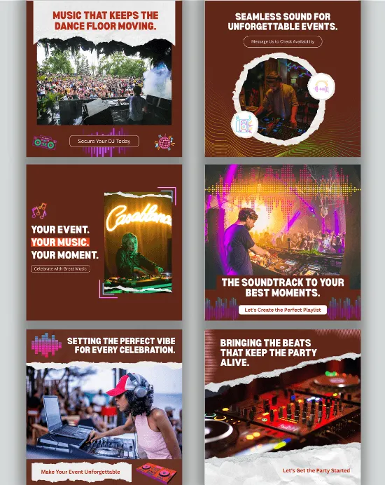 DJ Services - Social Planner