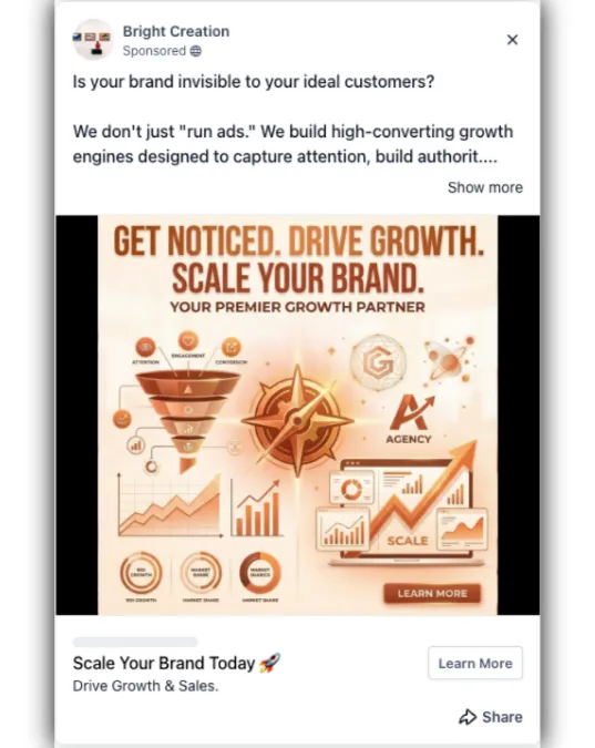 Advertising - Facebook Ad