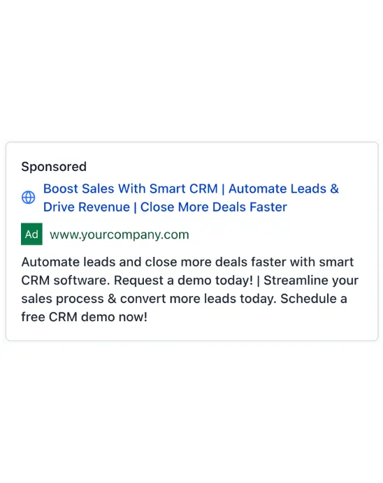 CRM Platform - Google Ad
