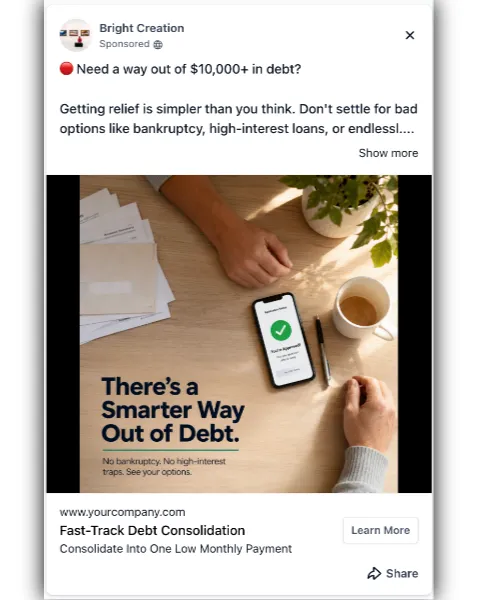 Lender - Facebook Ad