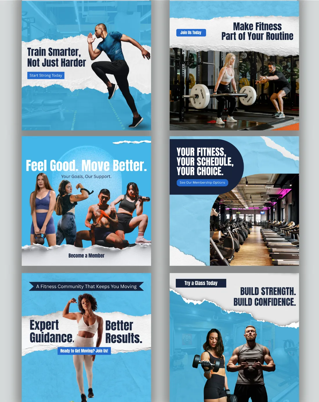 Fitness Center - Social Planner