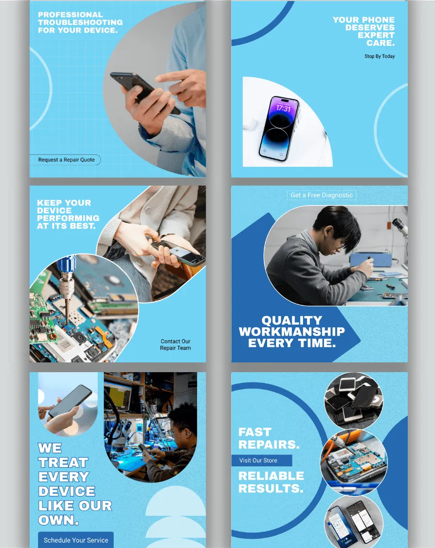 Mobile Phone Repair - Social Planner