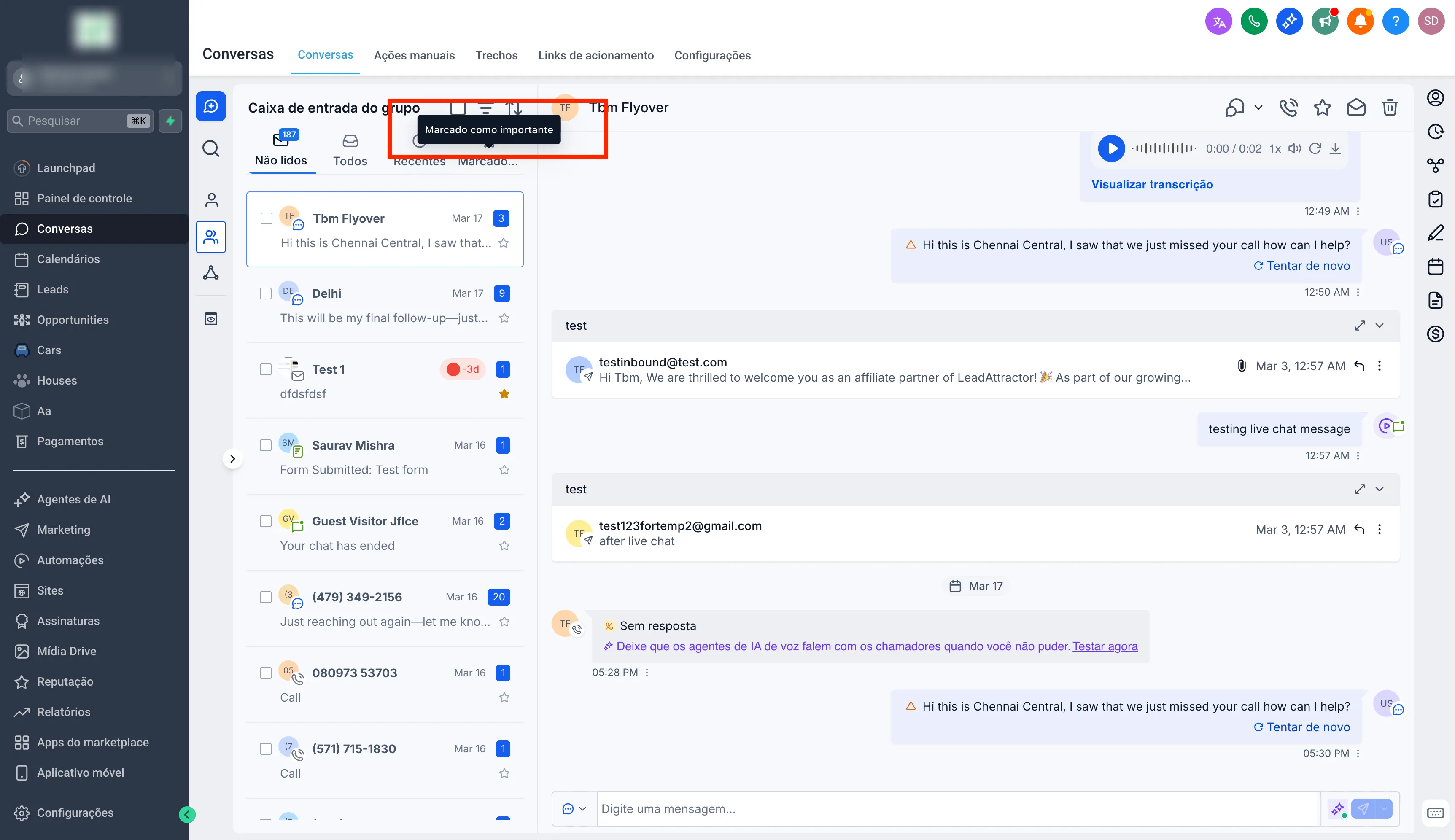 Improved translation handling in Conversations