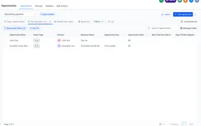 Opportunity Smart Lists