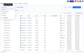 View Opportunities Across All Pipelines