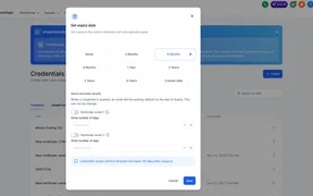 Custom Expiration Settings for Certificates