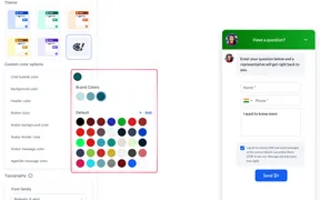 Chat Widget: Brand Board Integration
