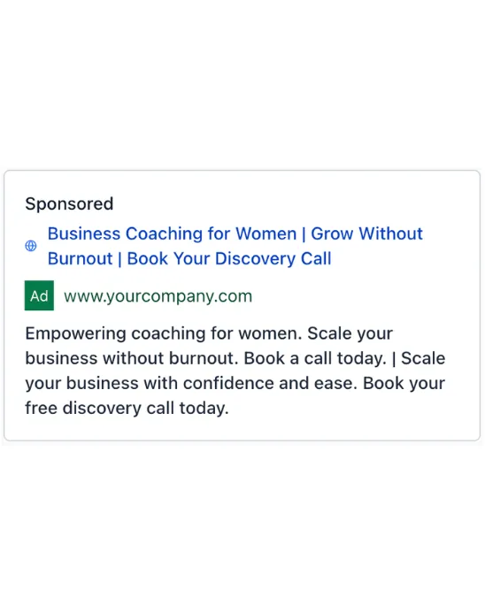 Business Consultant - Google Ad