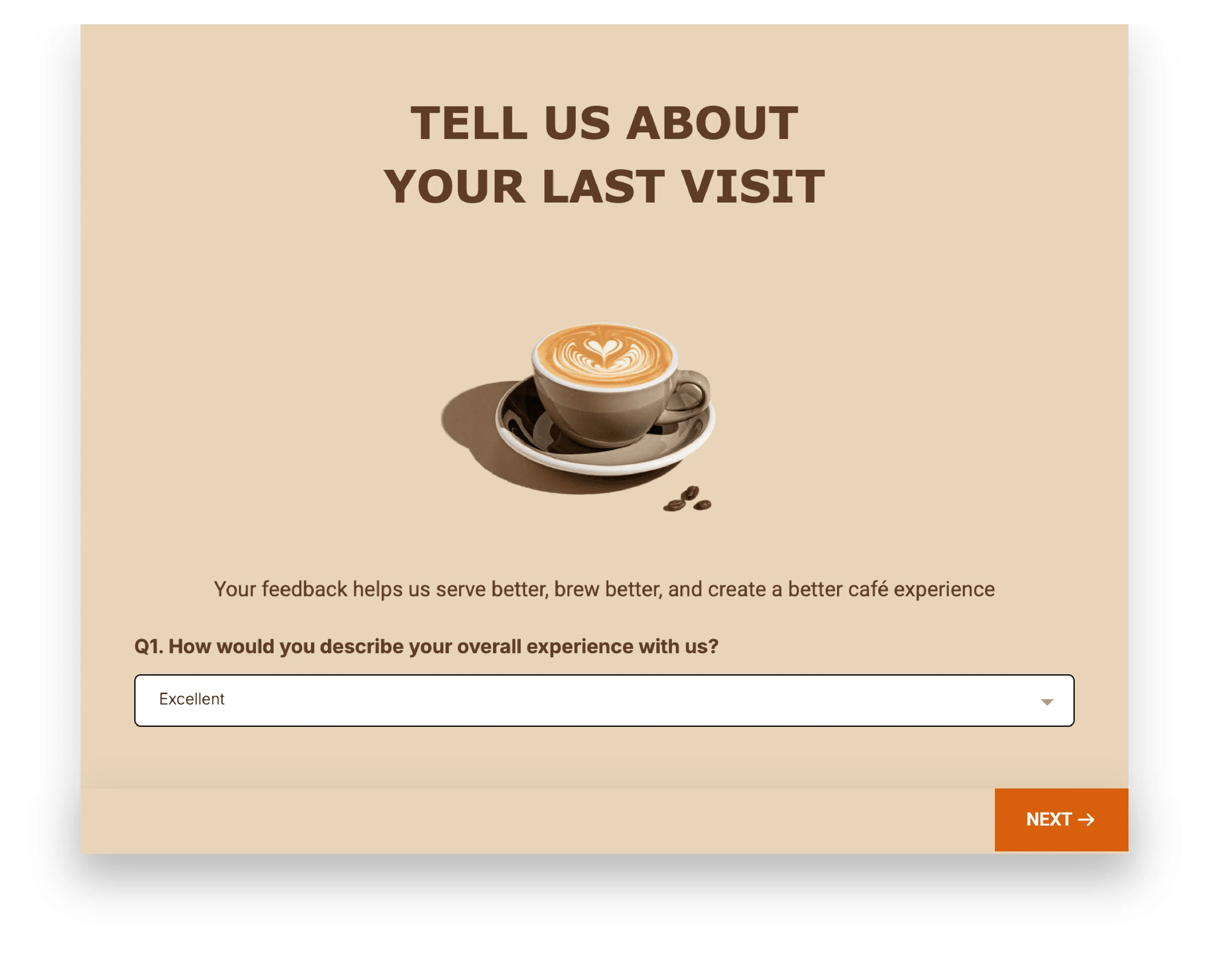 Coffee Shop - Survey