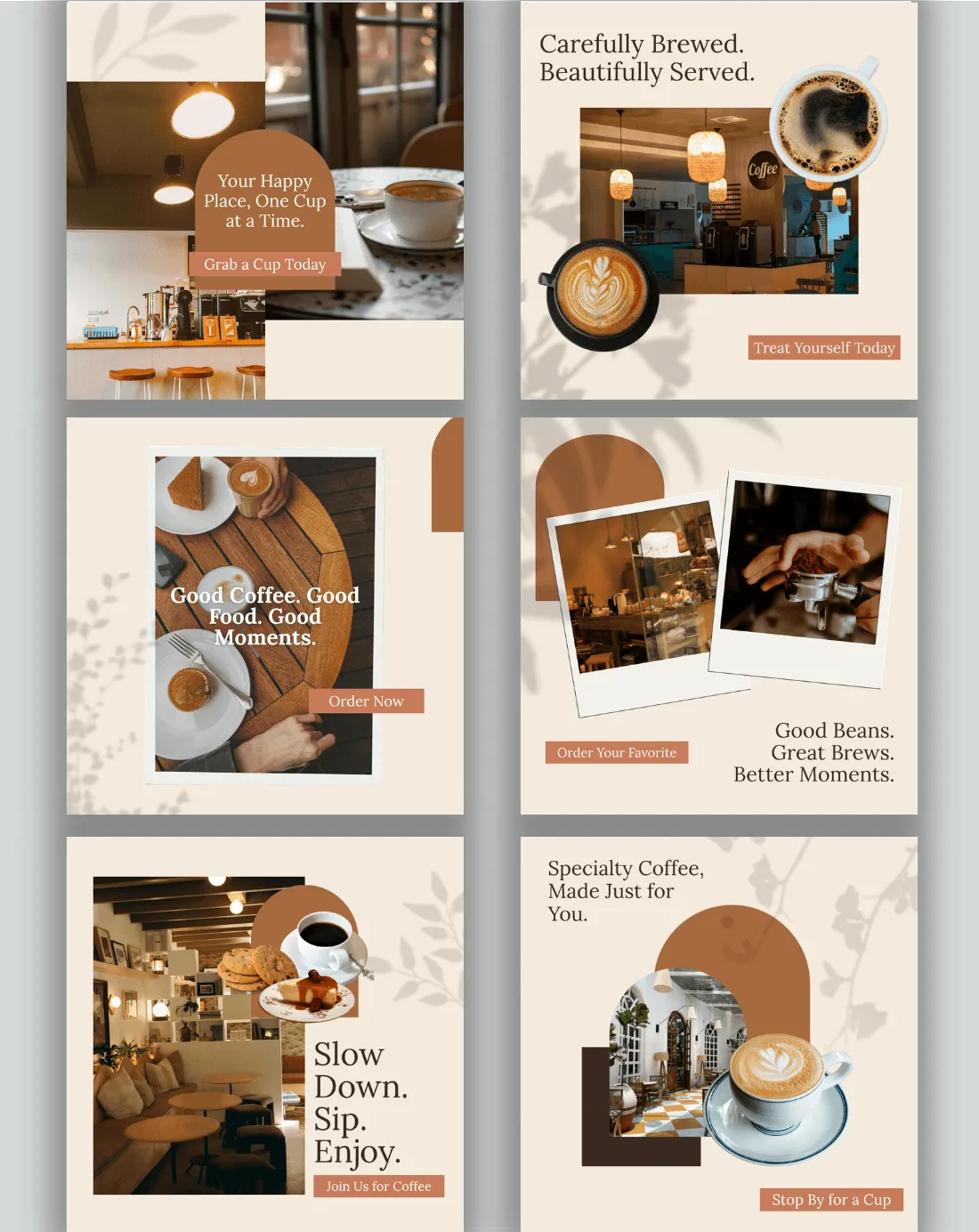 Specialty Cafe Shop - Social Planner