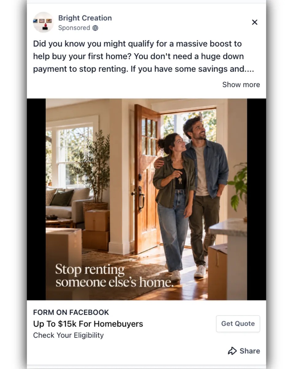 Real Estate Group - Facebook Ad