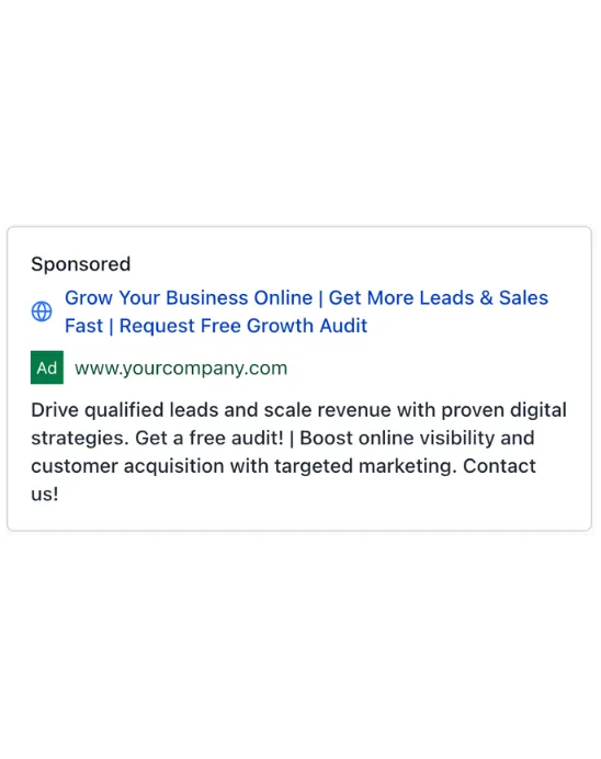 Digital Marketing Services - Google Ad