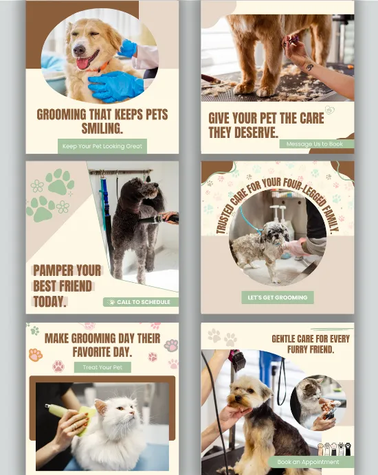 Pet Grooming - Social Planner