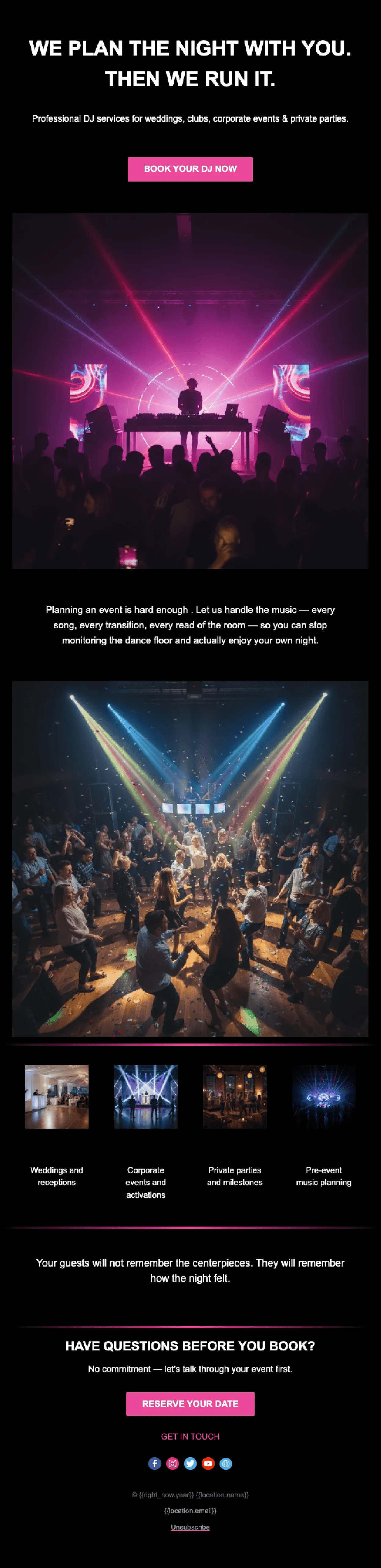 DJ Services - Email