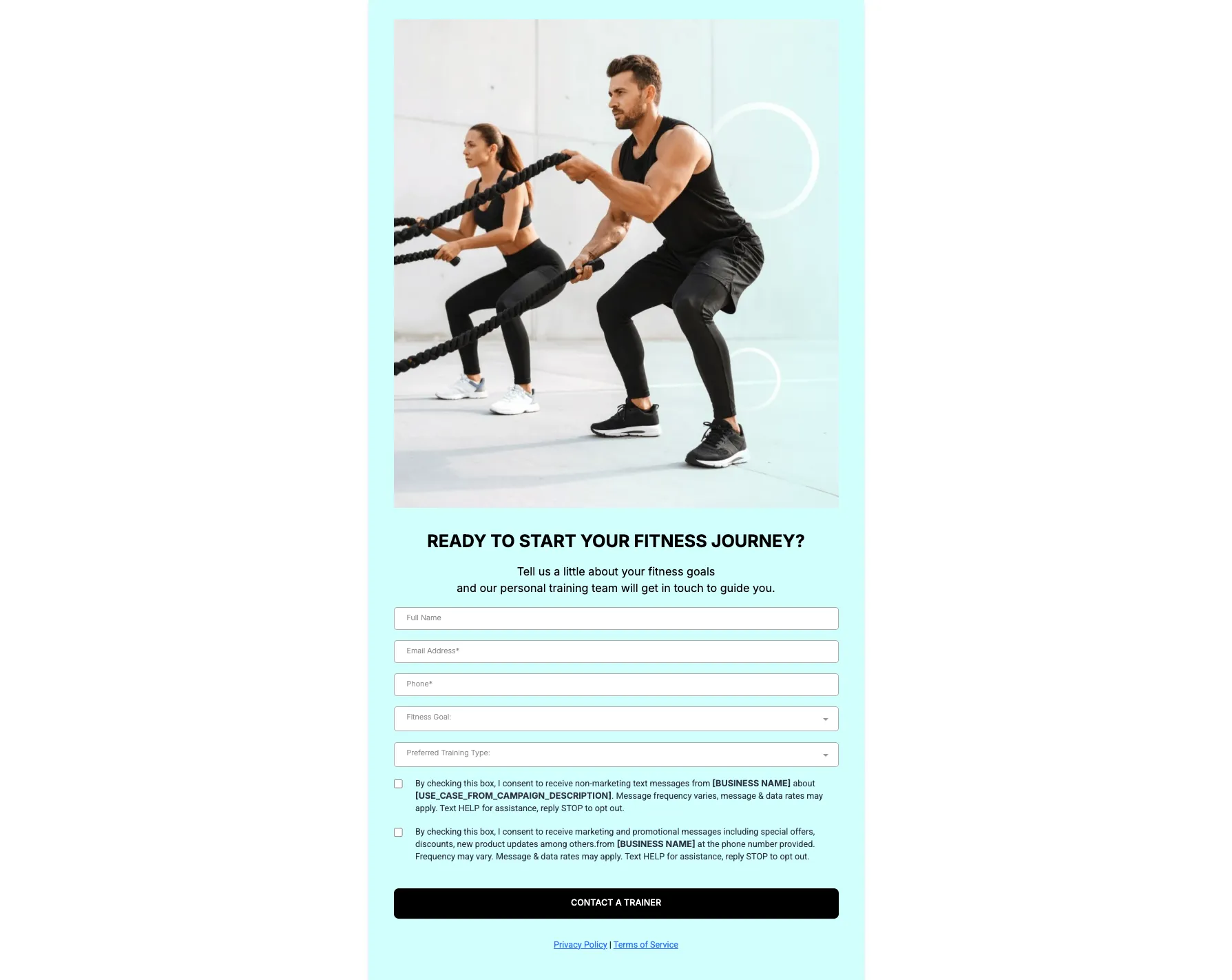 Fitness Coach - Form