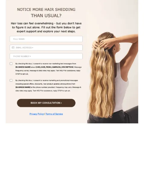 Medical Hair Loss - Form