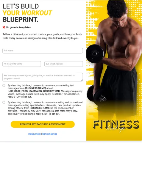 Personal Trainer - Form