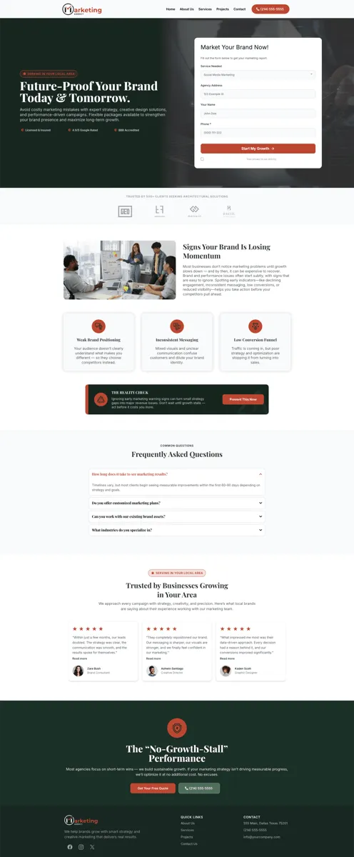 Marketing Firm - Website