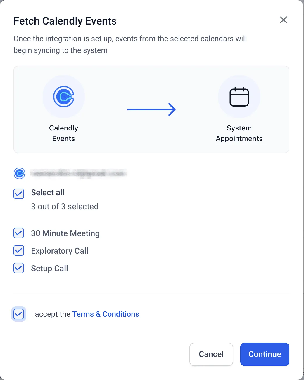 Calendly automatically syncing phone number from meeting location to SMBcrm contact