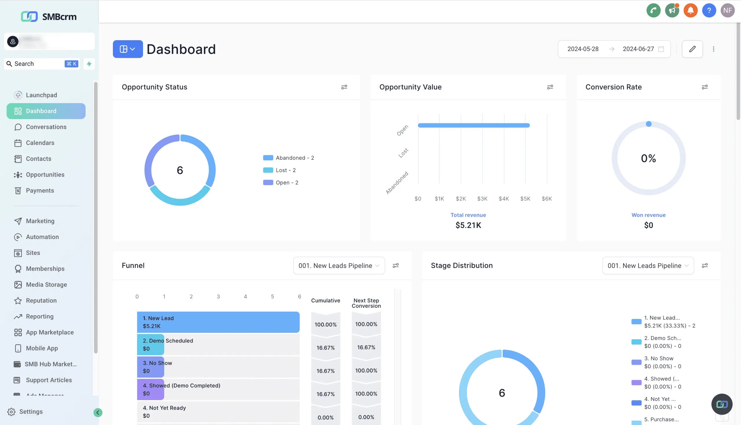 Memberships & Education features in SMBcrm