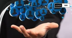 Concept of generating leads in digital marketing.