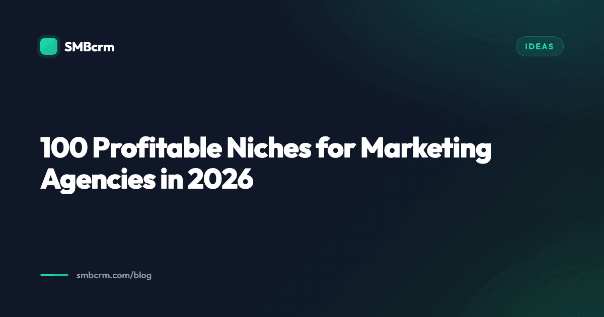 100 Profitable Niches for Marketing Agencies in 2026